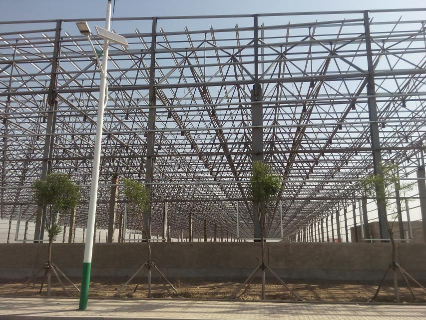 瑞昌汽车工业厂房网架