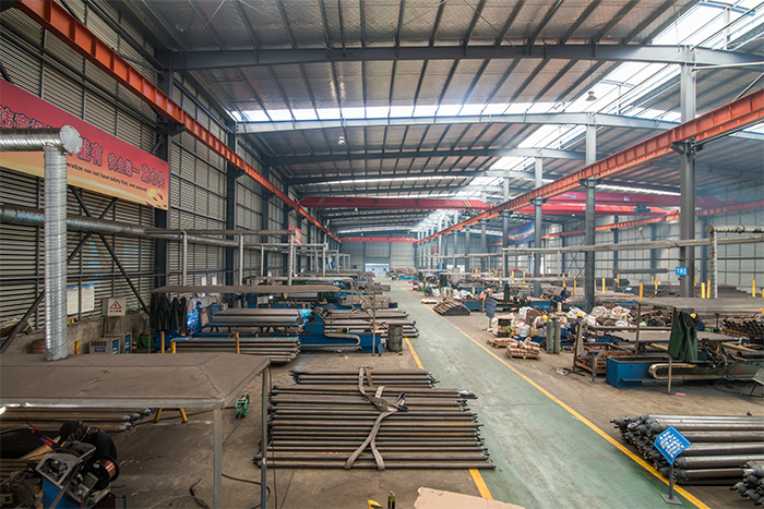 瑞昌网架焊接车间