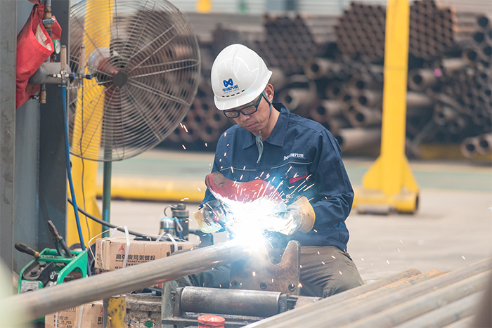 瑞昌网架焊接车间